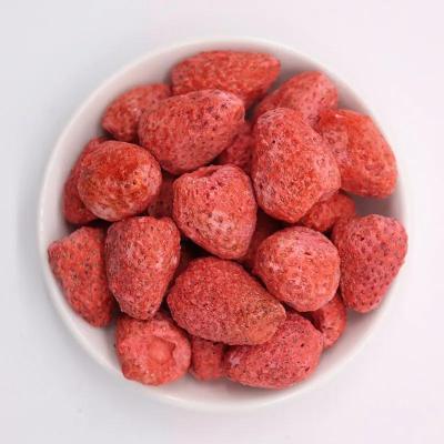 Fresas liofilizadas orgánicas