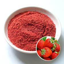 Polvo de azúcar de fresa liofilizado Freeze dried strawberry sugar powder