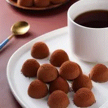 Frutas recubiertas de manteca de cacao