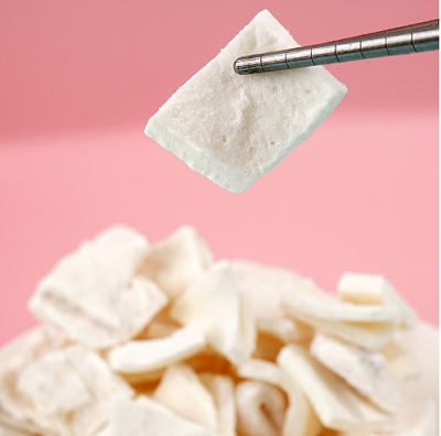 Gefriergetrocknete Kokosnuss