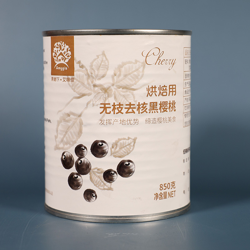 Canned Pitted Black Cherry Canned Pitted Black Cherry