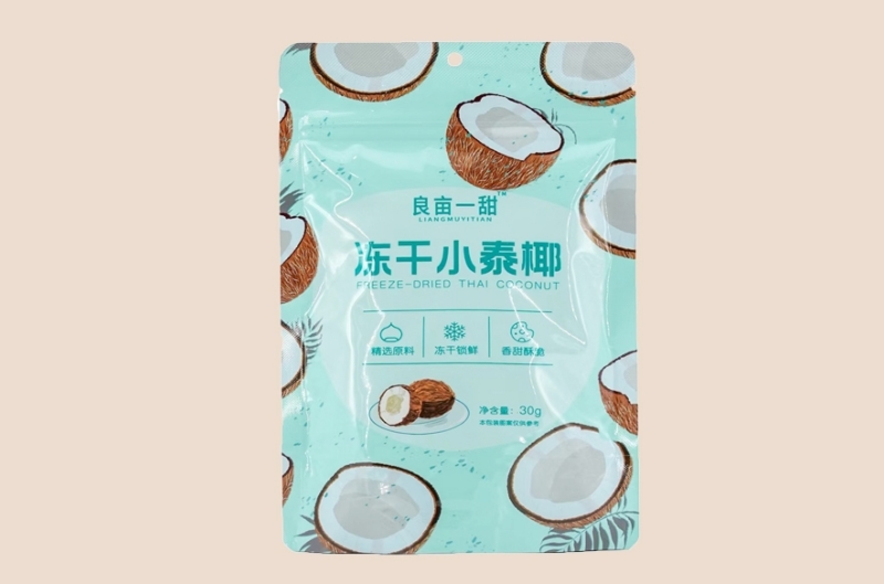 جوز الهند التايلاندي الصغير المجفف بالتجميد جوز الهند التايلاندي الصغير المجفف بالتجميد