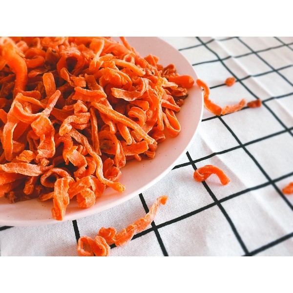 フリーズドライ人参スティック Freeze Dried Carrot Sticks