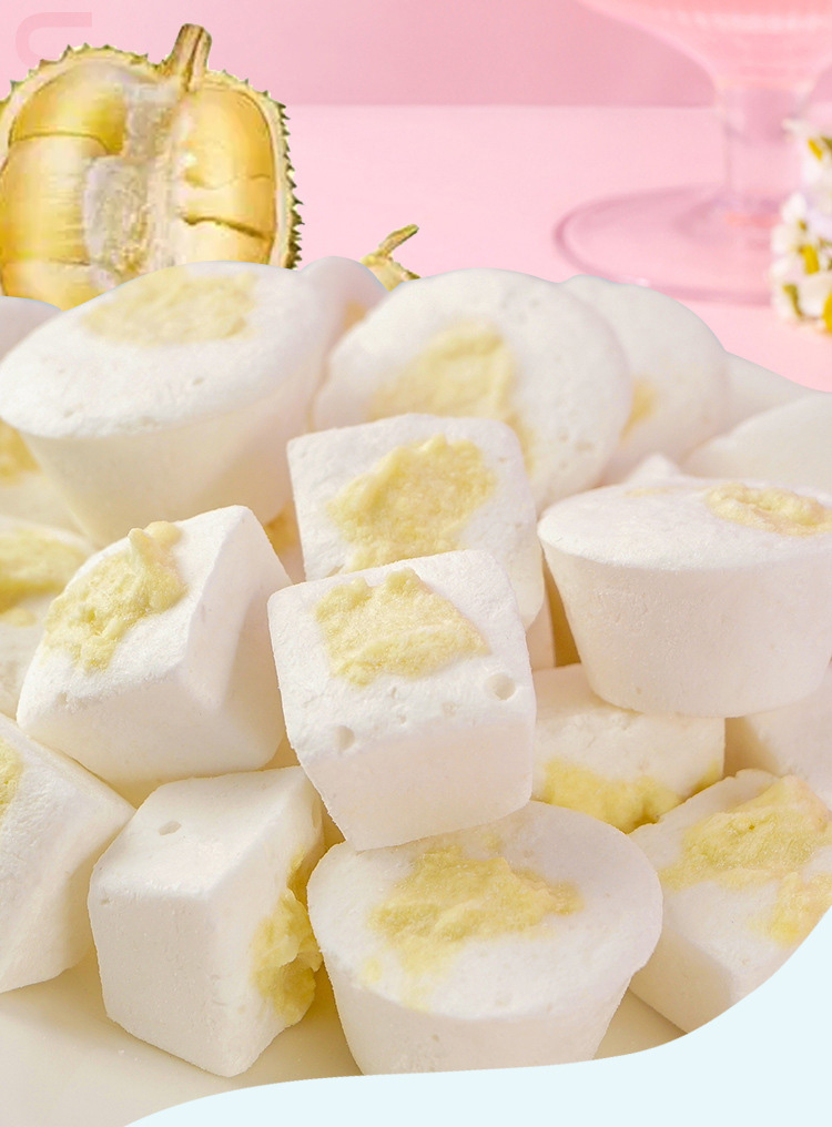 Freeze dried durian with glutinous rice Freeze dried durian with glutinous rice